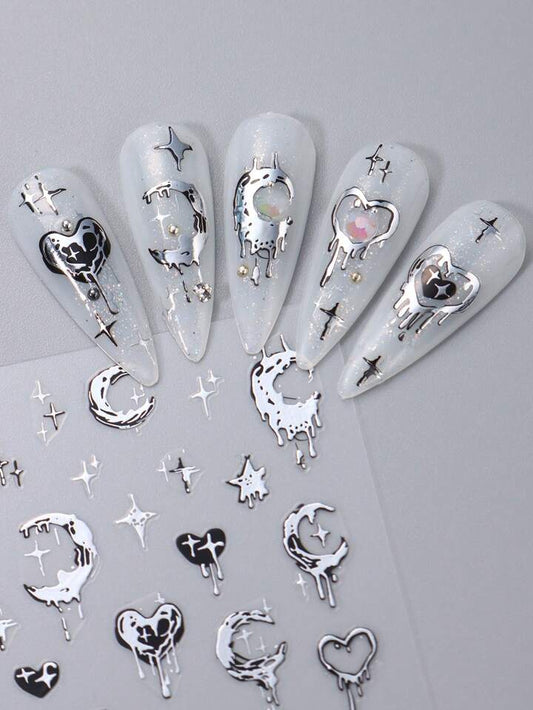 Nagelsticker 3D - TEARS IN HEAVEN